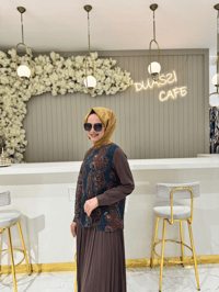 Fuat Gürşen 4307 Tunik  - KAHVE