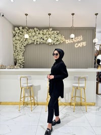 Fuat Gürşen 4317 Tunik  - SİYAH