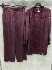 Fuat Gürşen Pantolonlu Takım 2317 - BORDO
