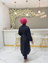 Ghisa 2687 Trençkot  - Siyah