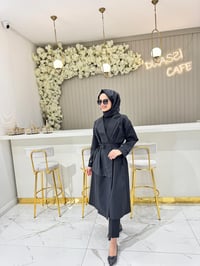 Ghisa 2689 Trençkot  - Siyah