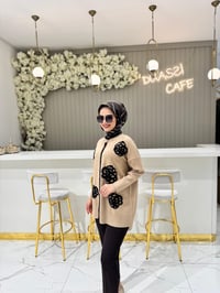 Ghisa 3086 Hırka  - CAMEL