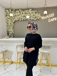 Ghisa 4689 Tunik  - SİYAH