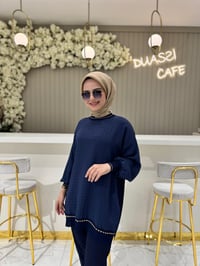 Ghisa 4900 Tunik  - LACİVERT