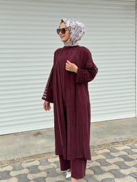 Ghisa 7329 Takım  - BORDO