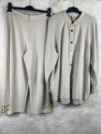 Ghisa Brokar Kumaş Mixli Takım 3688 - TAŞ