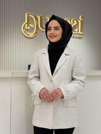 Ghisa Ceket 3992 - EKRU