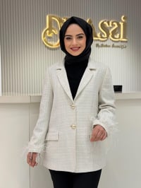 Ghisa Ceket 3992 - EKRU