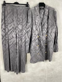 Ghisa Ceket Pantolon Takımı 3595 - GRİ
