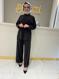 Ghisa Cep Taş Detaylı Tkaım 4938 - SİYAH