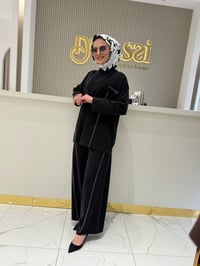 Ghisa Cep Taş Detaylı Tkaım 4938 - SİYAH