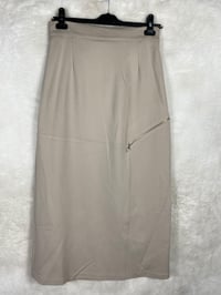 Ghisa Fermuar Detaylı Etek 5253 - TAŞ