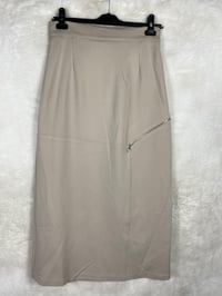 Ghisa Fermuar Detaylı Etek 5253 - TAŞ