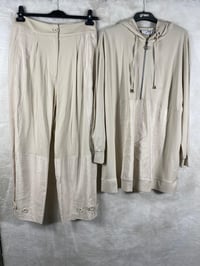 Ghisa Fermuarlı Tunik Pantolon Takımı 4272 - TAŞ