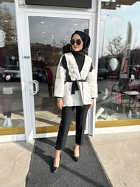 Ghisa Hırka 3907 - EKRU