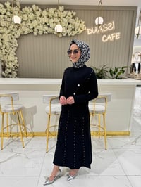 Ghisa Merserize Etekli Takım 3093-S - SİYAH