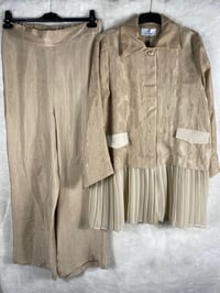 Ghisa Piliseli Ceket Pantolon Takımı 3399 - TAŞ