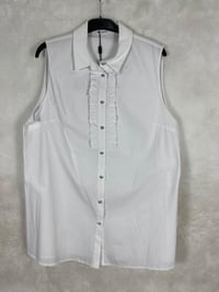Ghisa Sıfır Kol Tunik 4135 - EKRU
