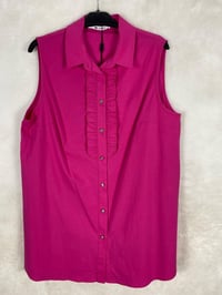 Ghisa Sıfır Kol Tunik 4135 - PEMBE