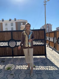 Ghisa Triko Hırka 1400 - KAHVE