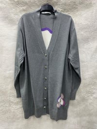 Ghisa Triko Hırka 3875 - GRİ