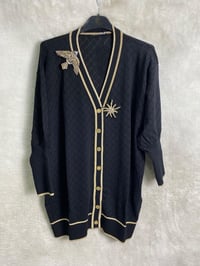 Ghisa Triko Hırka 3898 - SİYAH