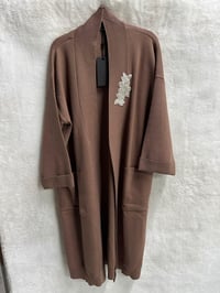 Ghisa Triko Hırka 3983 - KAHVE