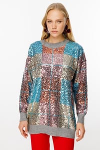 Ghisa Triko Tunik 1443 - GRİ