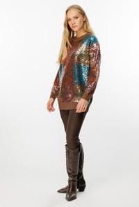 Ghisa Triko Tunik 1443 - KAHVE