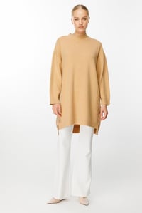 Ghisa Triko Tunik 4656 - CAMEL