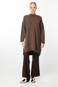 Ghisa Triko Tunik 4656 - KAHVE