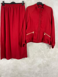 Ghisa Tunik Etek Takımı 3803 - Kırmızı