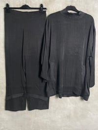 Ghisa Tunik Pantolon Takımı 4445 - SİYAH