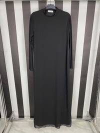 İçlik Elbise 875 - SİYAH