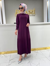 İnvee 7098 Elbise  - MÜRDÜM