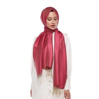 İpekevi Sakura Düz İpek Şal 2911 - PEMBE