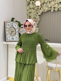 İthal Şık Takım 25S3033  - YEŞİL