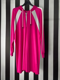 Kapşonlu Tunik 8320 - fuşya