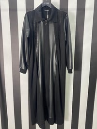 Kolları Deri Detaylı Kap 9321 - SİYAH