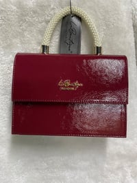 La Boutique İncili Çanta 7134 - Kırmızı