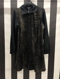 Leopar Baskılı Kap 9630 - SİYAH