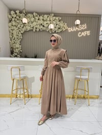 Lisa 5096 Elbise  - BEJ