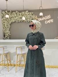 Lissmore 6001 Elbise  - HAKİ