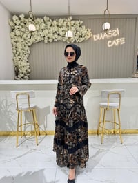 Lissmore 6018 Elbise  - SİYAH
