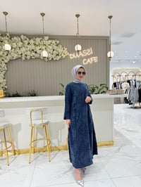 Lissmore İpek Elbise 5768 - MAVİ