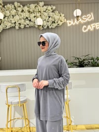 Lissmore Taşlı Takım 5885-G - GRİ