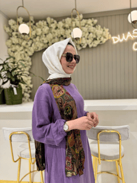Misswhence 3135 Elbise  - lila