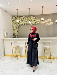 Misswhence 37834 Elbise  - SİYAH