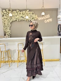 Misswhence 38808 Elbise  - KAHVE