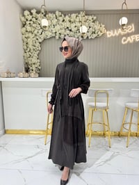 Misswhence 38818 Elbise  - KAHVE